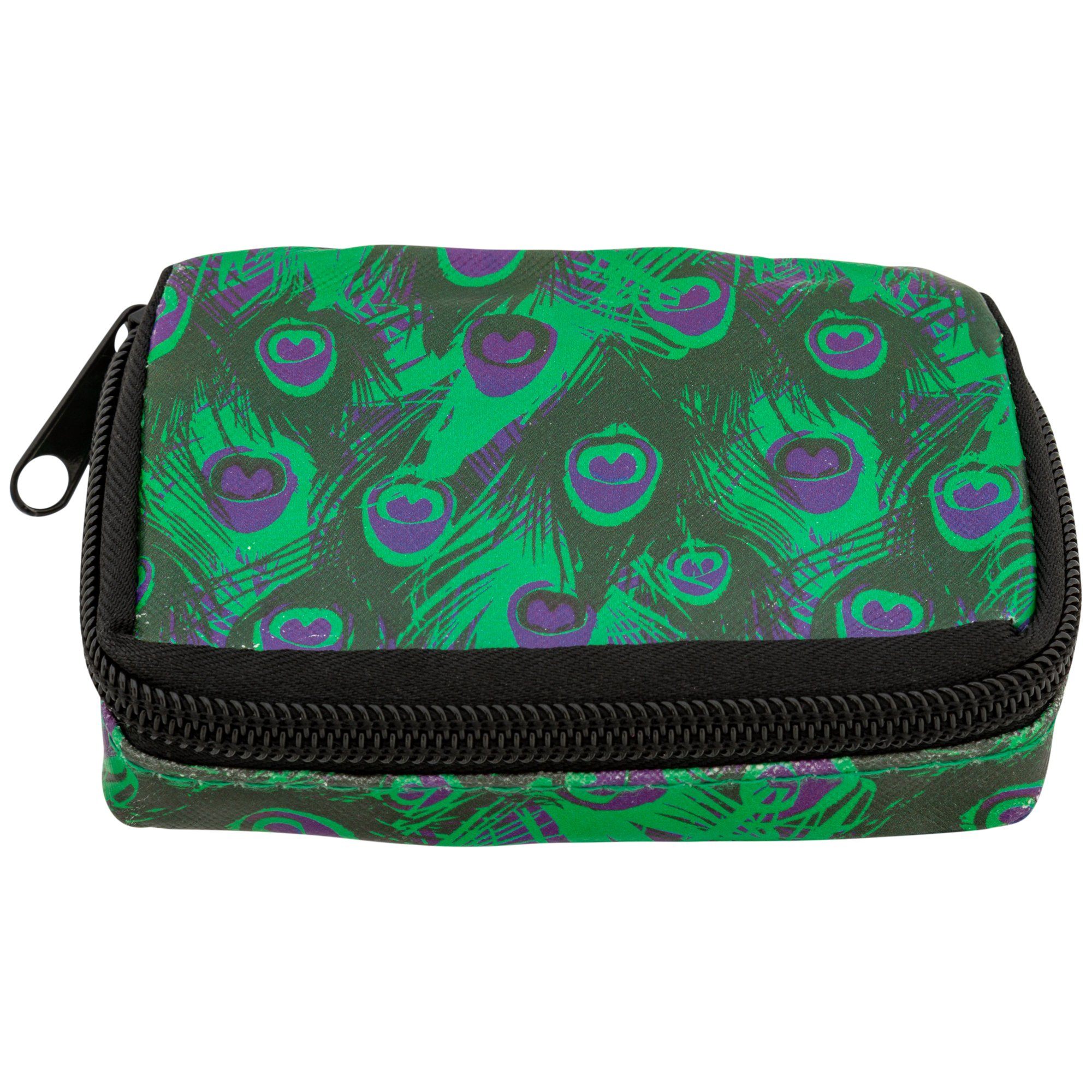 Peacock Feather Deluxe Pill Box - Aaria Tees Aaria Tees