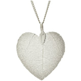 Lustrous Leaf Heart Necklace - Aaria Tees Aaria Tees