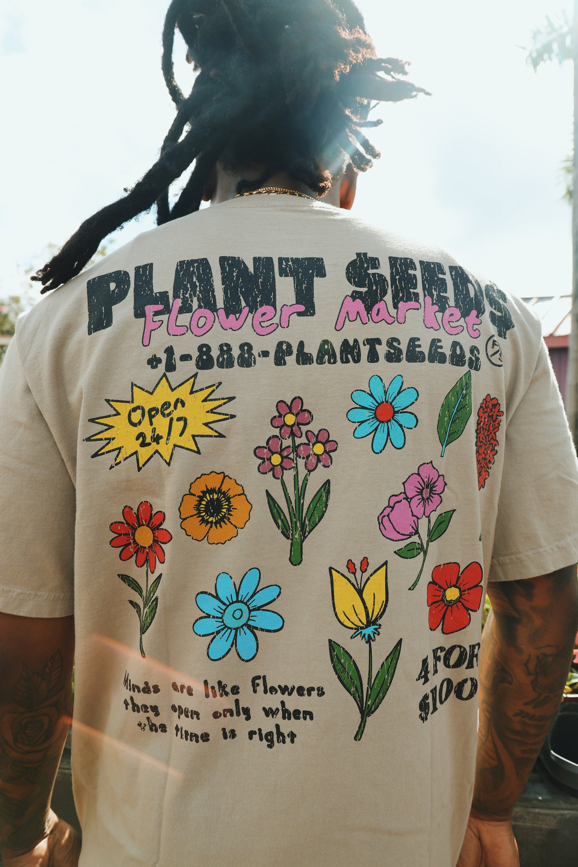 Flower Market - Aaria Tees Aaria Tees