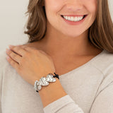 Live Love Care Paw Print Adjustable Bracelet - Aaria Tees Aaria Tees