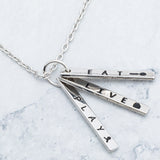 Live Play Eat Necklace - Aaria Tees Aaria Tees