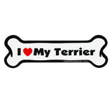I Love My Dog Car Magnet: Breeds L - Z - Aaria Tees Aaria Tees