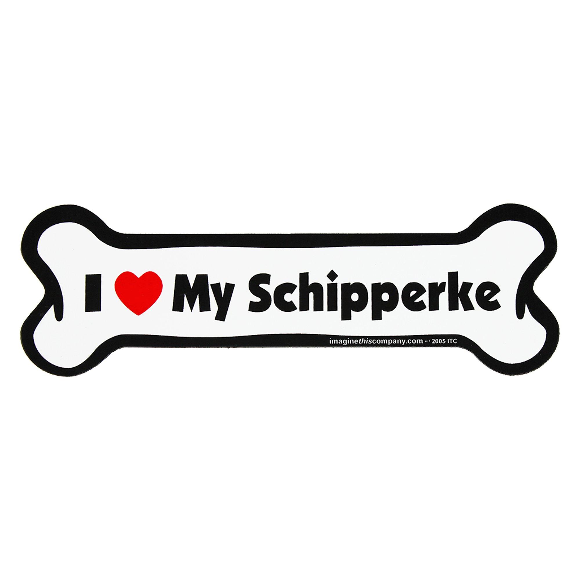 I Love My Dog Car Magnet: Breeds L - Z - Aaria Tees Aaria Tees