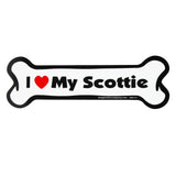 I Love My Dog Car Magnet: Breeds L - Z - Aaria Tees Aaria Tees