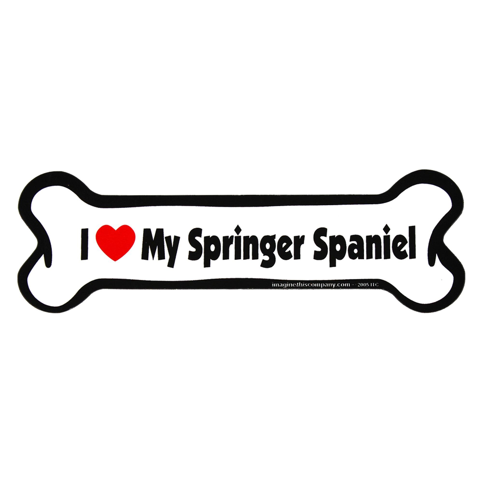 I Love My Dog Car Magnet: Breeds L - Z - Aaria Tees Aaria Tees