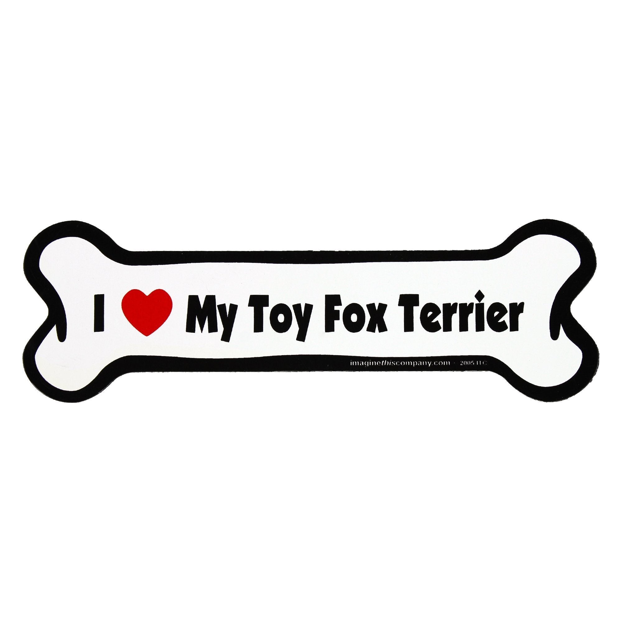 I Love My Dog Car Magnet: Breeds L - Z - Aaria Tees Aaria Tees