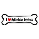 I Love My Dog Car Magnet: Breeds L - Z - Aaria Tees Aaria Tees