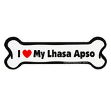 I Love My Dog Car Magnet: Breeds L - Z - Aaria Tees Aaria Tees