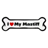 I Love My Dog Car Magnet: Breeds L - Z - Aaria Tees Aaria Tees