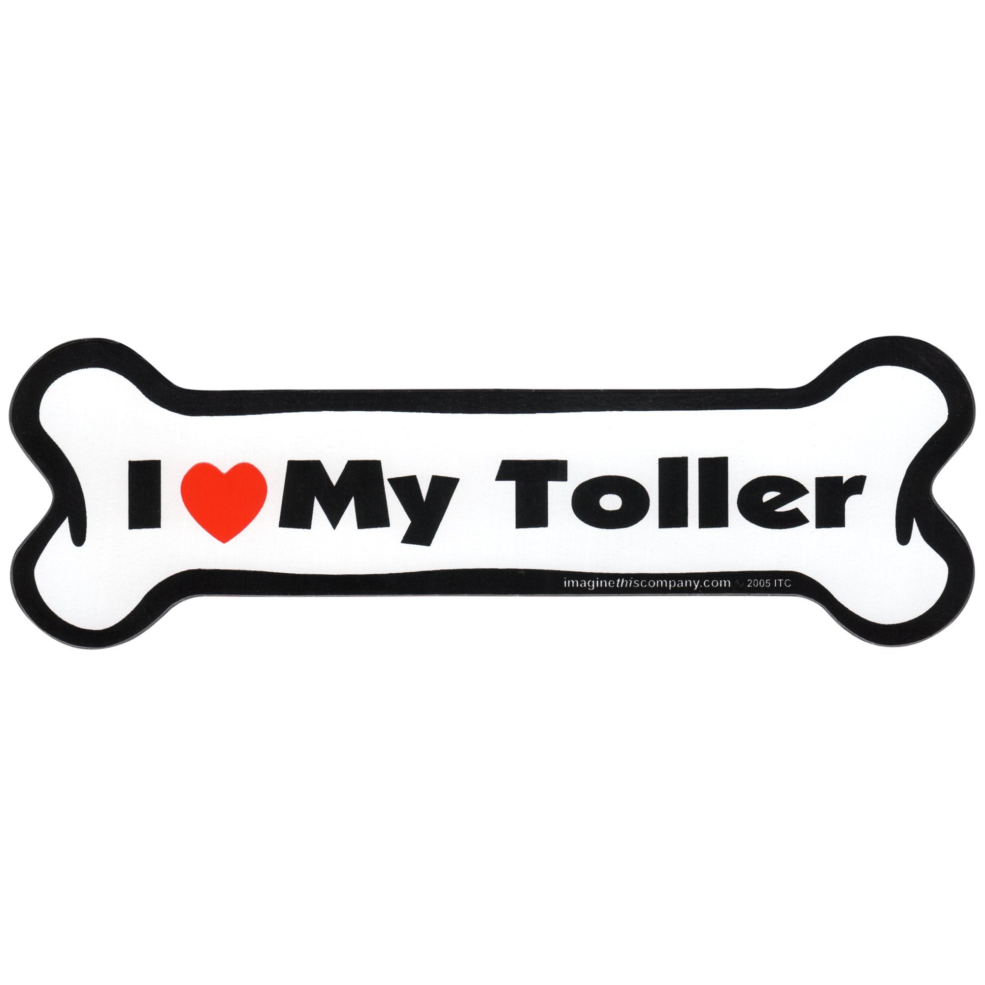 I Love My Dog Car Magnet: Breeds L - Z - Aaria Tees Aaria Tees