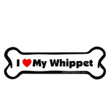 I Love My Dog Car Magnet: Breeds L - Z - Aaria Tees Aaria Tees