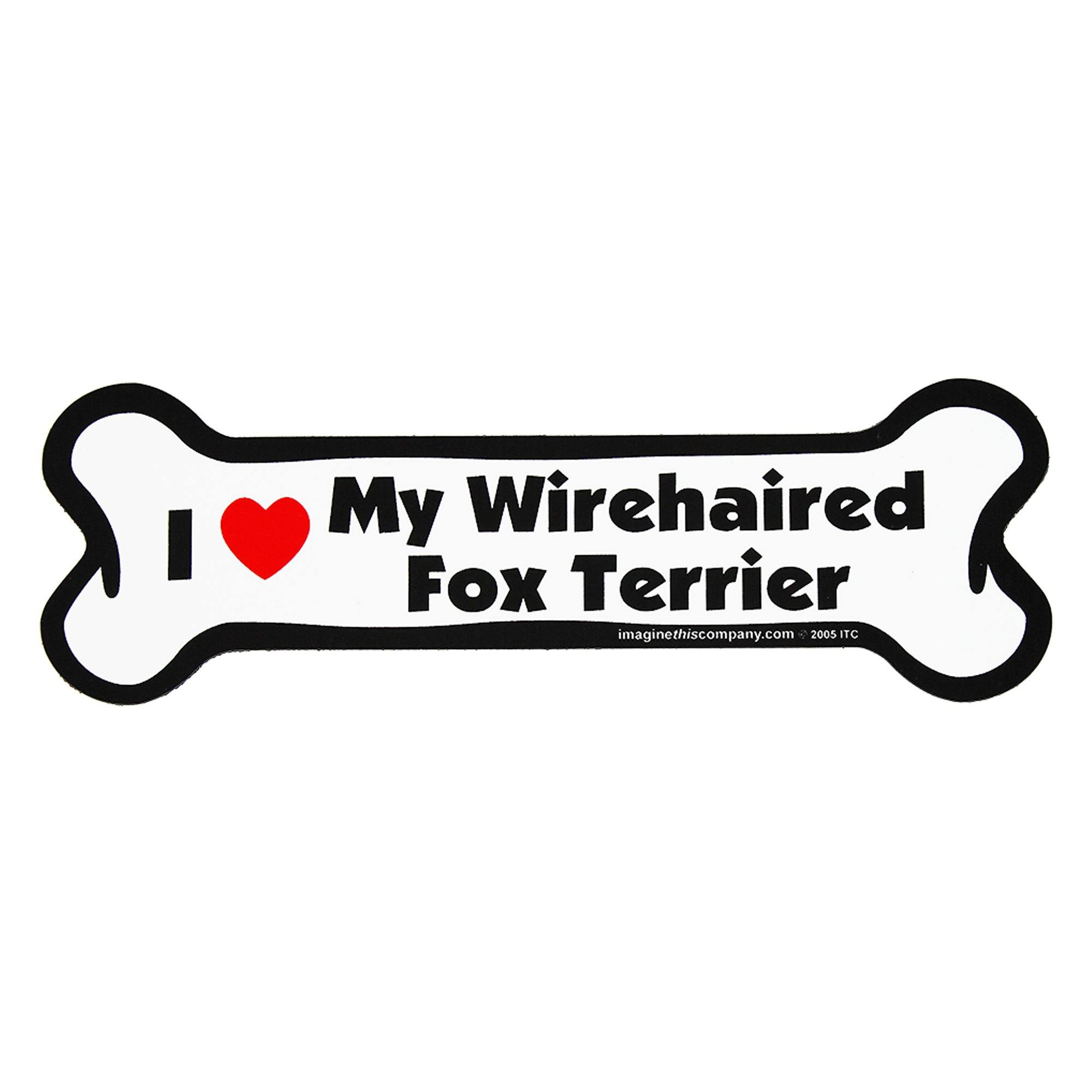 I Love My Dog Car Magnet: Breeds L - Z - Aaria Tees Aaria Tees