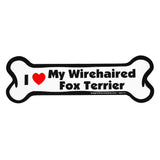 I Love My Dog Car Magnet: Breeds L - Z - Aaria Tees Aaria Tees