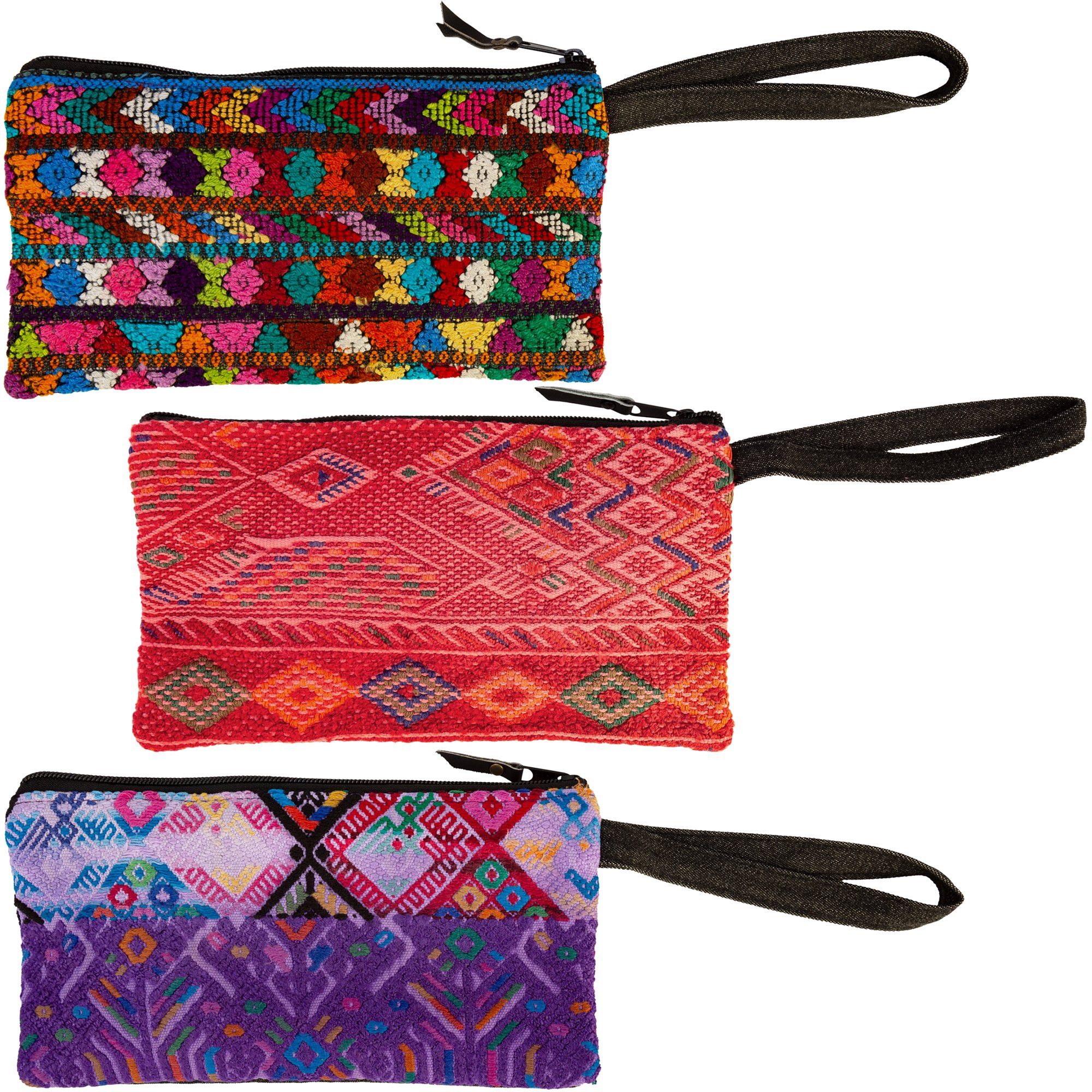 Guatemalan Huipil Wristlet - Aaria Tees Aaria Tees