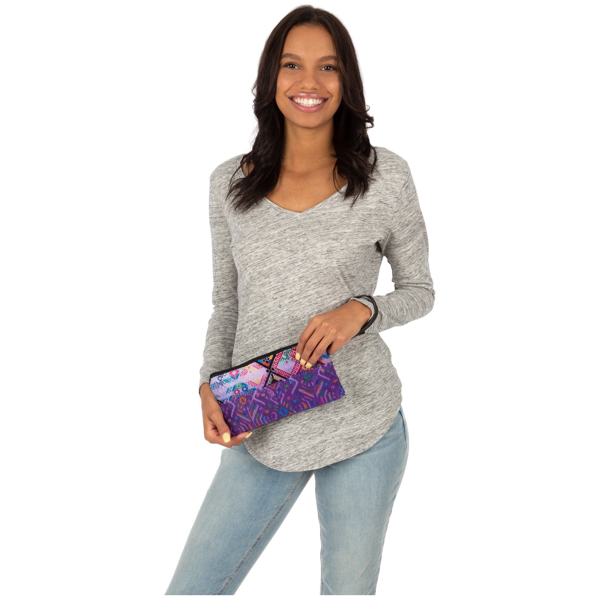 Guatemalan Huipil Wristlet - Aaria Tees Aaria Tees