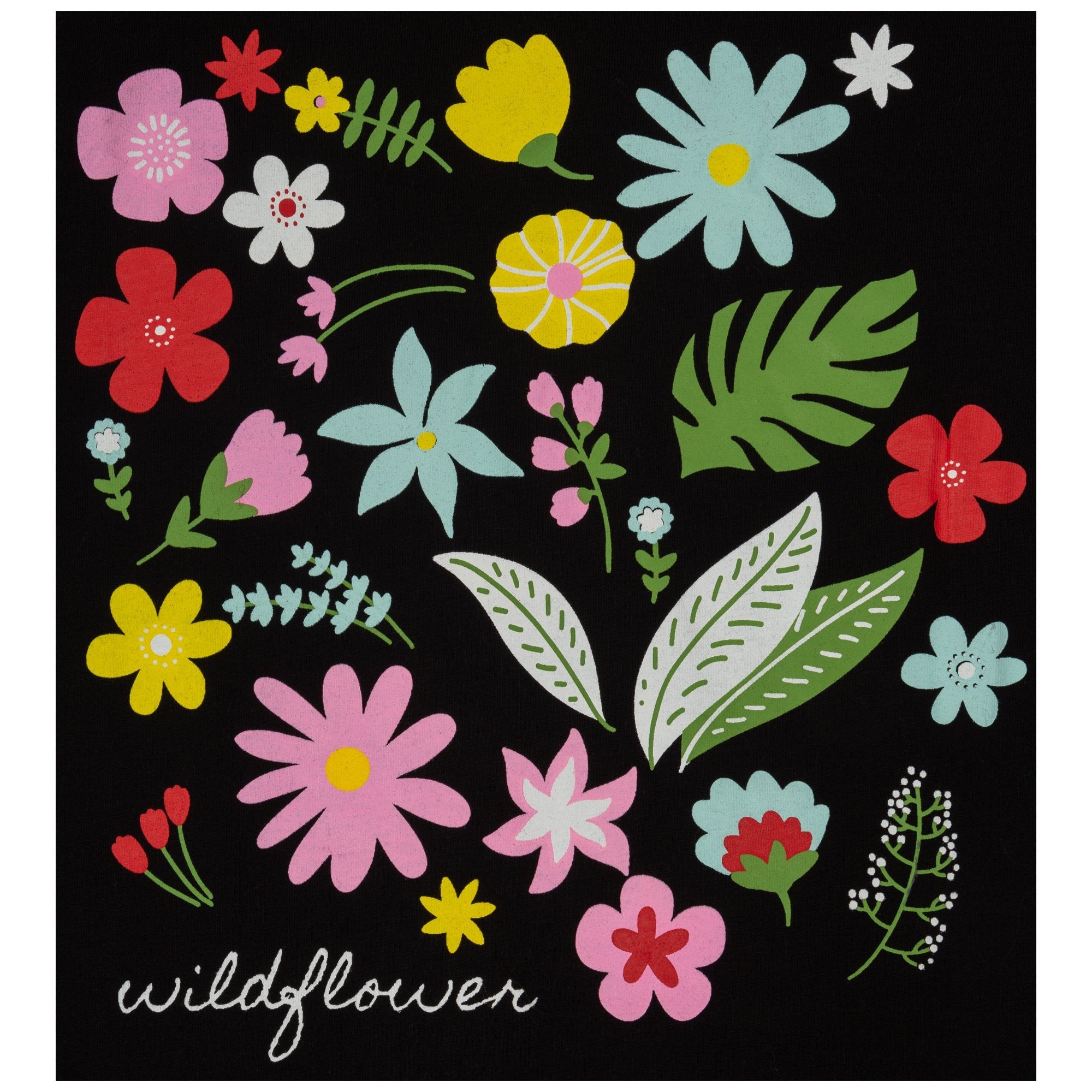 Wildflower Scoop Neck Tee - Aaria Tees Aaria Tees