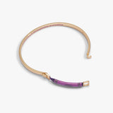 Crayola Royal Purple Crayon Tension Bangle - Aaria Tees Aaria Tees