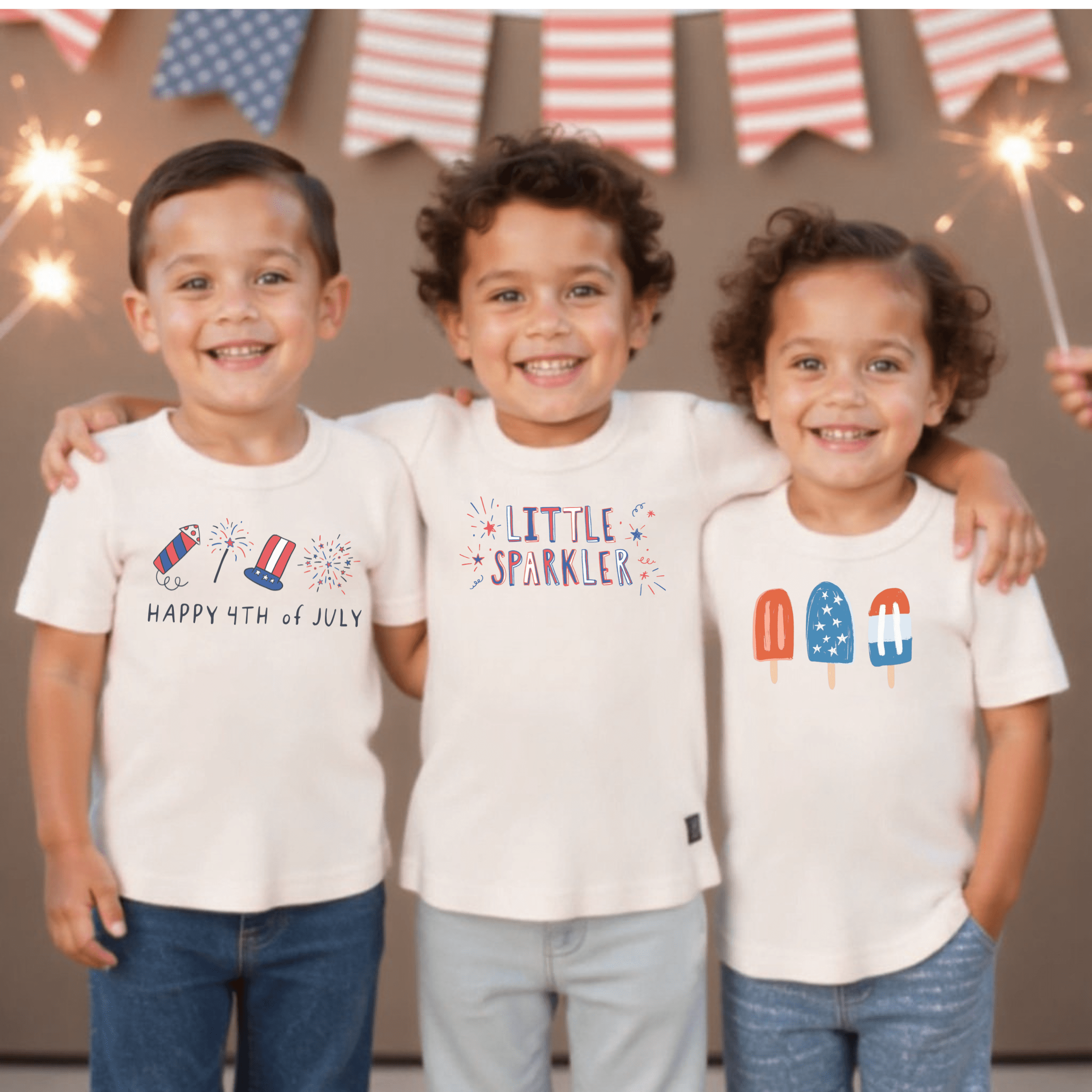 graphic tee | little sparkler - Aaria Tees Aaria Tees