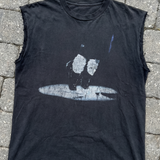 1994 Michael Jackson 'History World Tour' Rare Washed Black Cut-Off T-Shirt Aaria Tees
