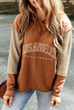 Women's Letter Graphic Hoodie Aaria Tees