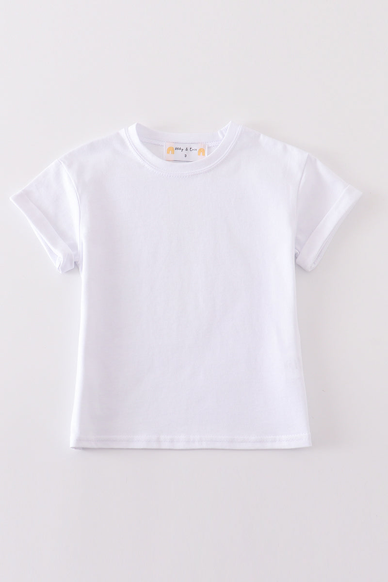 Premium Ivory basic T-shirt Kids and adult - Aaria Tees Aaria Tees