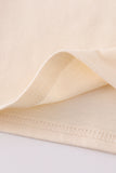 Premium Cream basic T-shirt - Aaria Tees Aaria Tees