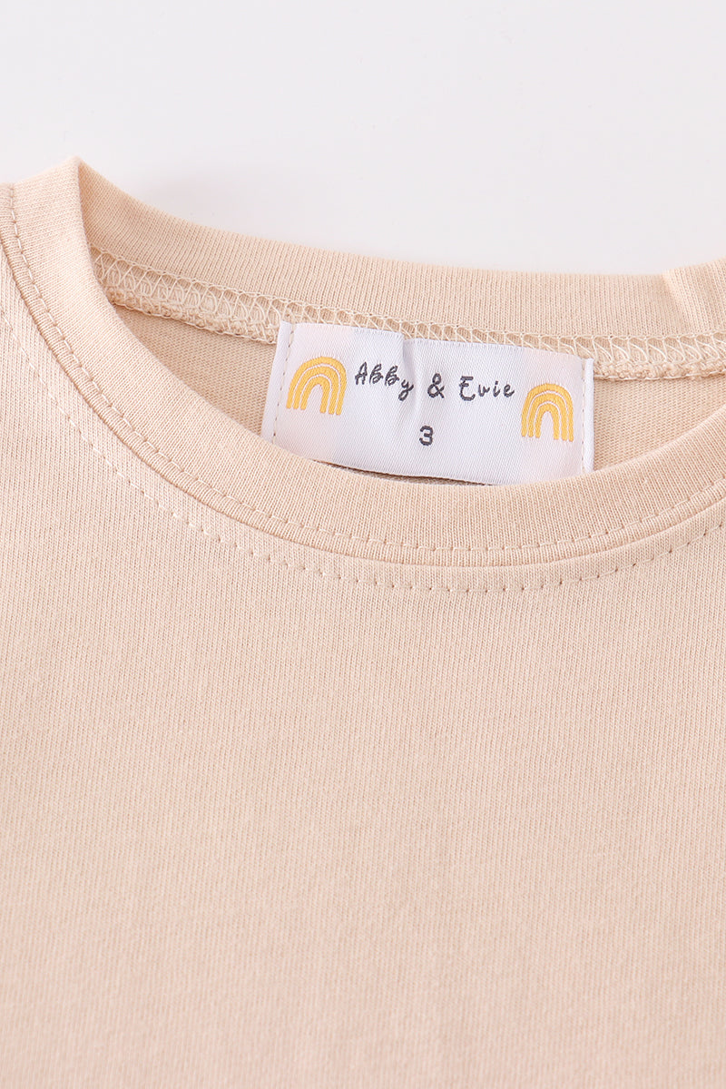 Premium Apricot basic T-shirt - Aaria Tees Aaria Tees