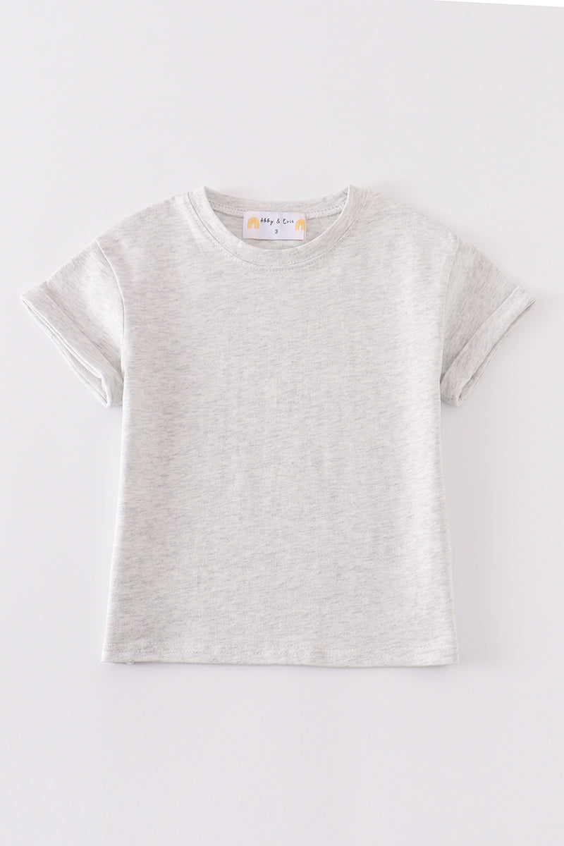 Premium Heather basic T-shirt Kids and adult - Aaria Tees