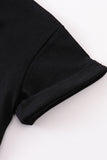 Premium Black basic T-shirt Kids and adult - Aaria Tees Aaria Tees
