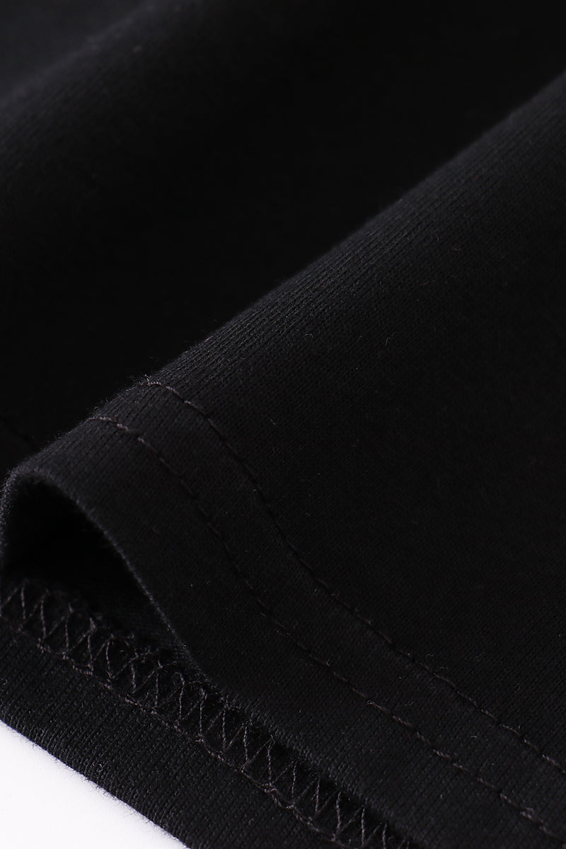 Premium Black basic T-shirt Kids and adult - Aaria Tees Aaria Tees