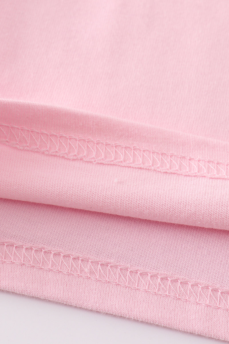 Premium Blush basic T-shirt Kids and adult - Aaria Tees Aaria Tees