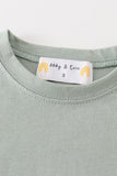 Premium Sage basic T-shirt - Aaria Tees Aaria Tees