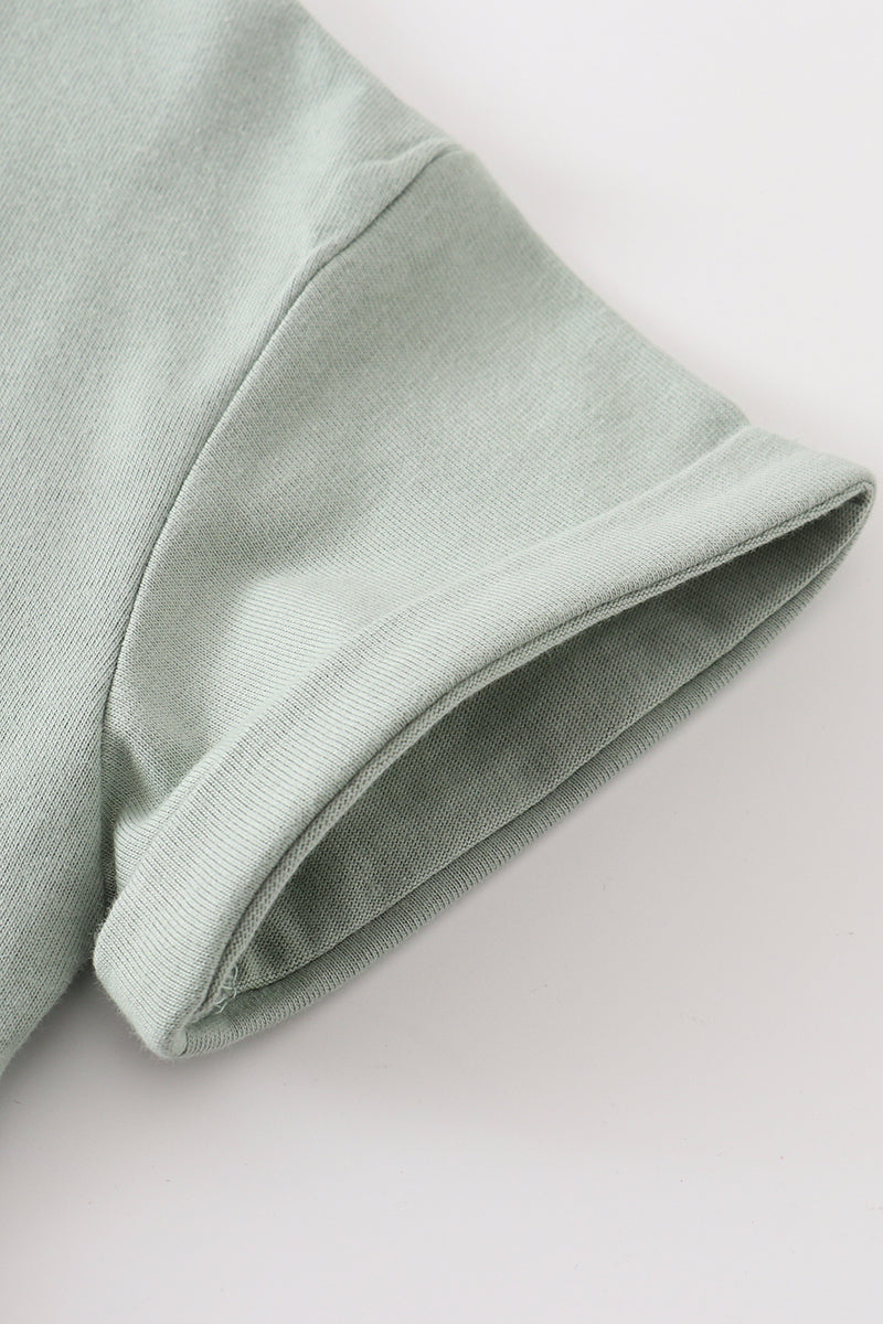Premium Sage basic T-shirt - Aaria Tees Aaria Tees