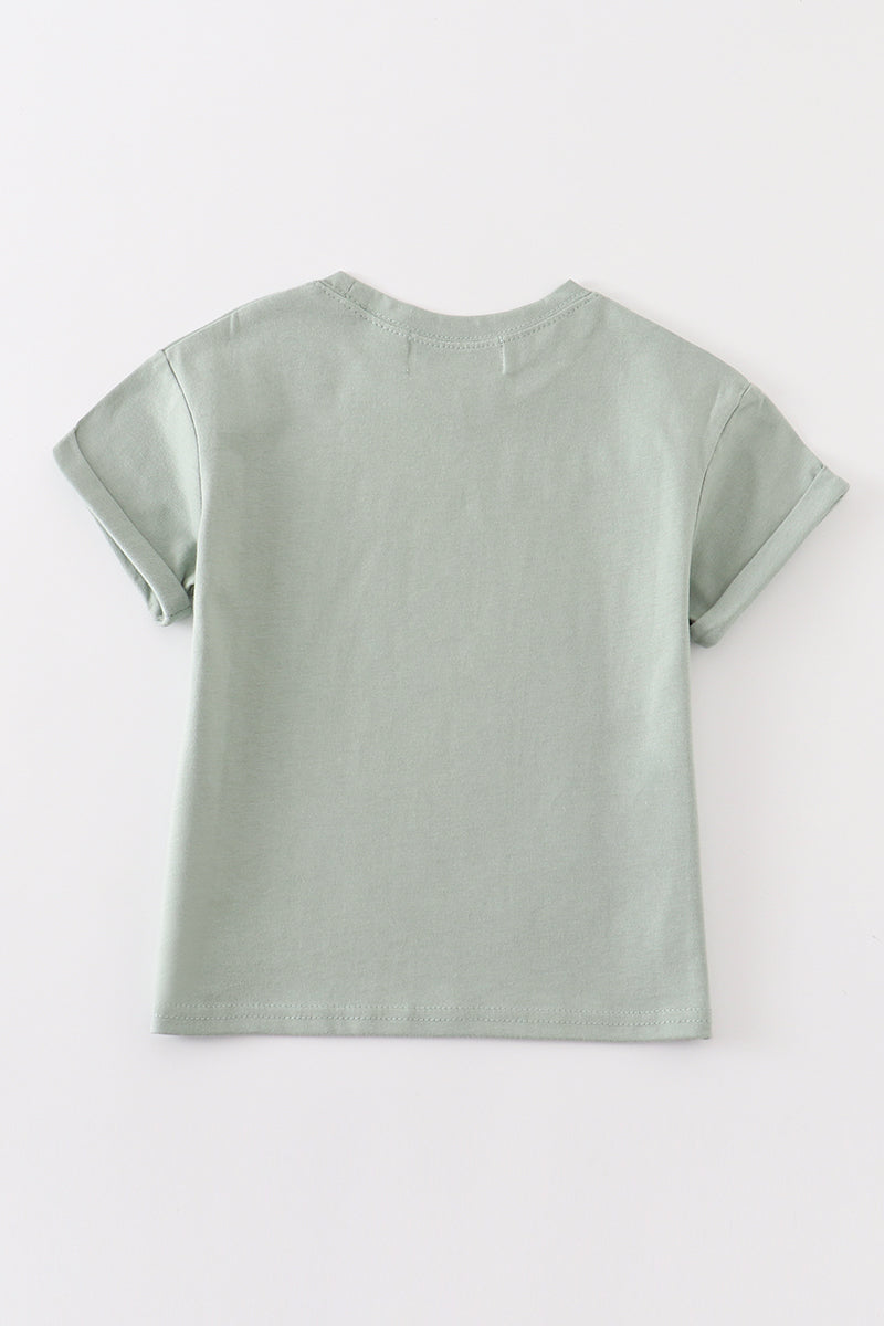 Premium Sage basic T-shirt - Aaria Tees Aaria Tees