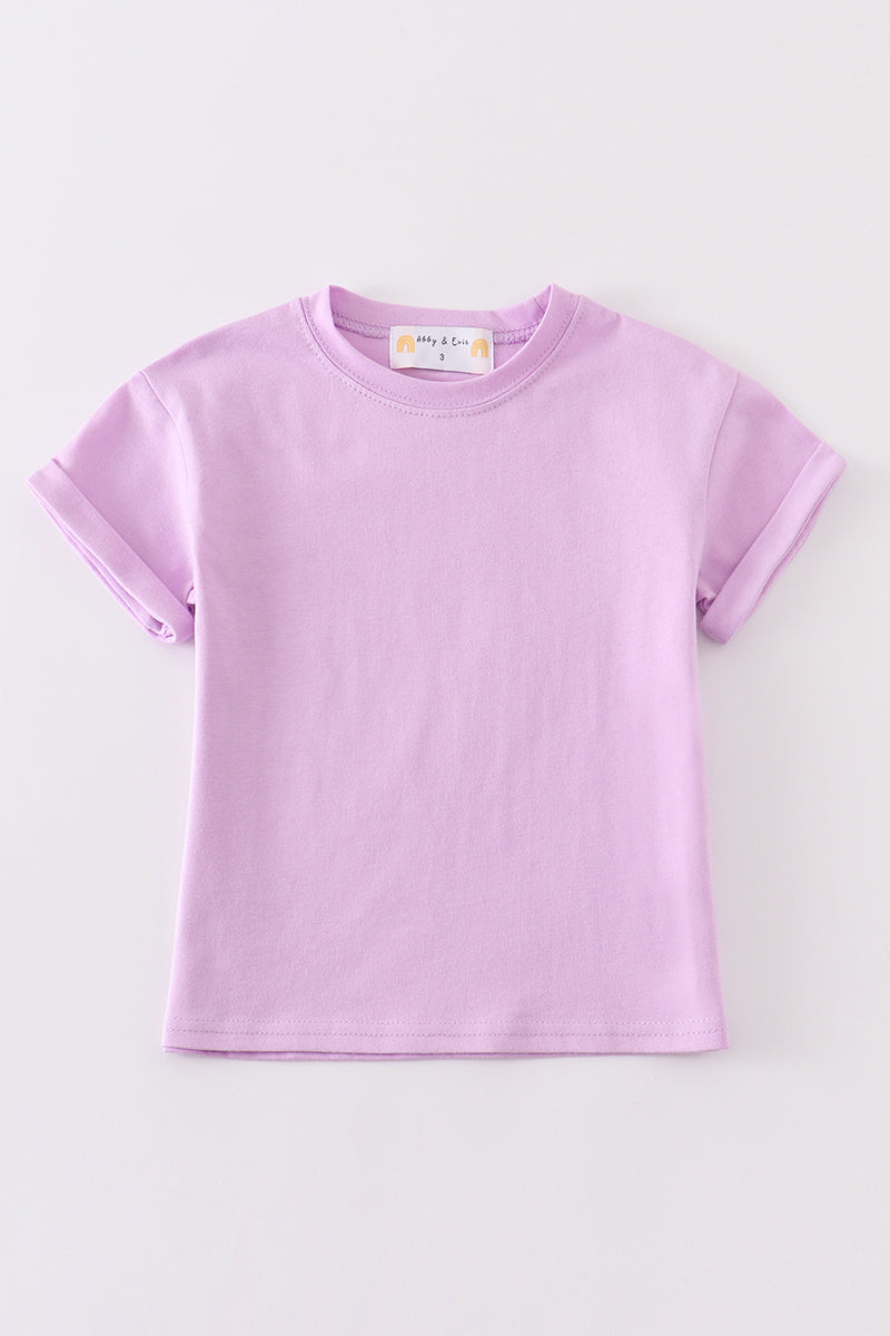 Premium Lilac basic T-shirt - Aaria Tees Aaria Tees