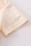 Premium Cream basic bubble Aaria Tees