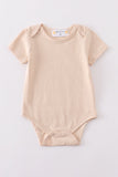 Premium Apricot basic bubble Aaria Tees