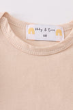 Premium Apricot basic bubble Aaria Tees