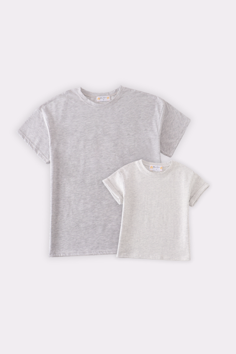 Premium Heather basic T-shirt Kids and adult - Aaria Tees Aaria Tees