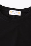 Premium Black basic T-shirt Kids and adult - Aaria Tees Aaria Tees