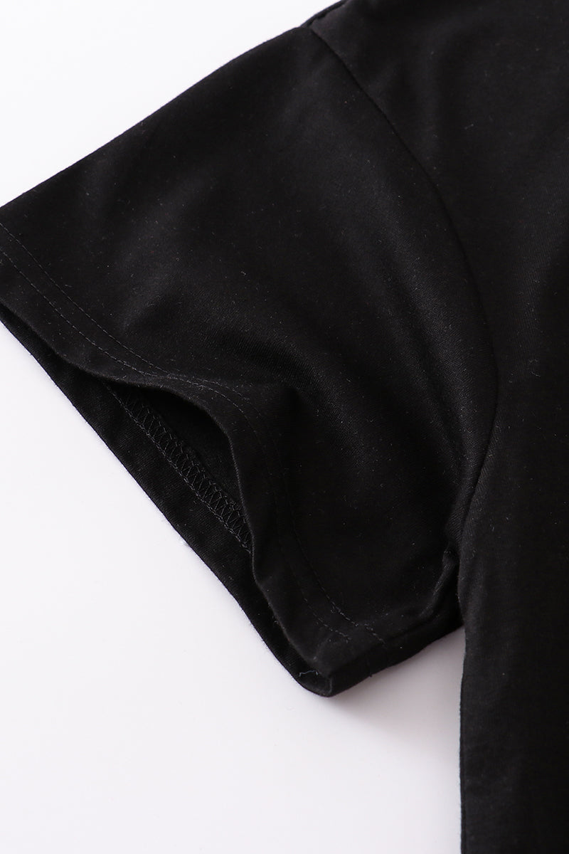 Premium Black basic T-shirt Kids and adult - Aaria Tees Aaria Tees