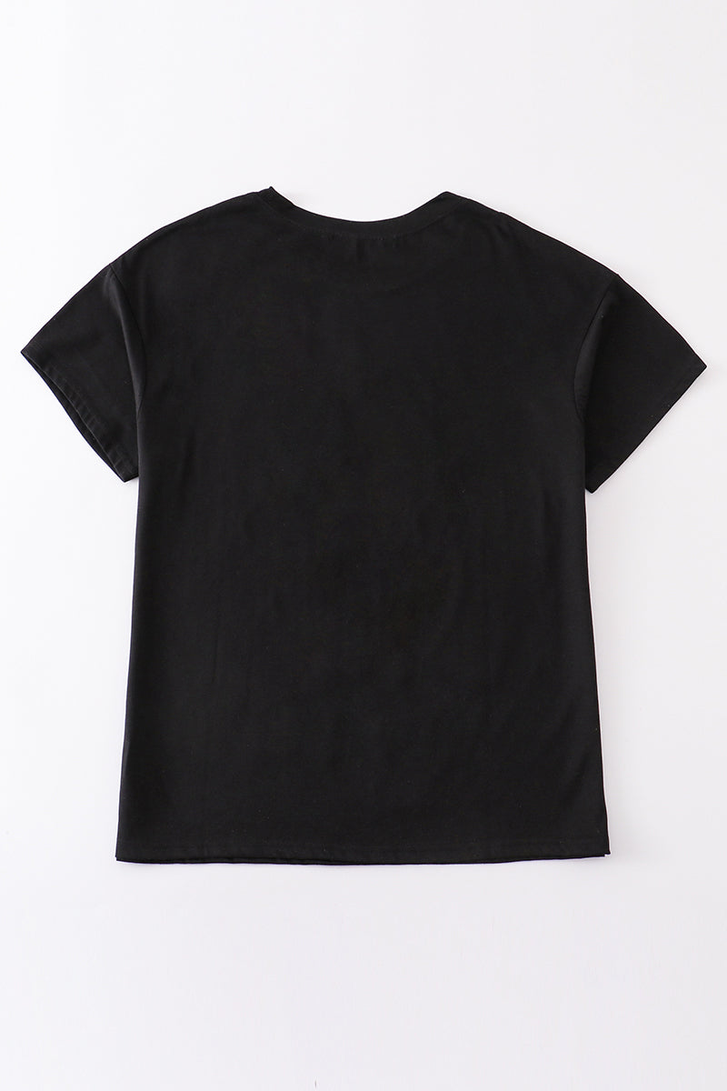 Premium Black basic T-shirt Kids and adult - Aaria Tees Aaria Tees