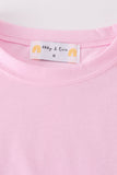 Premium Blush basic T-shirt Kids and adult - Aaria Tees Aaria Tees