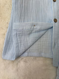 Premium Sky muslin boy shorts set - Aaria Tees Aaria Tees