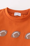 Premium Carmel football embroidery boy set Aaria Tees