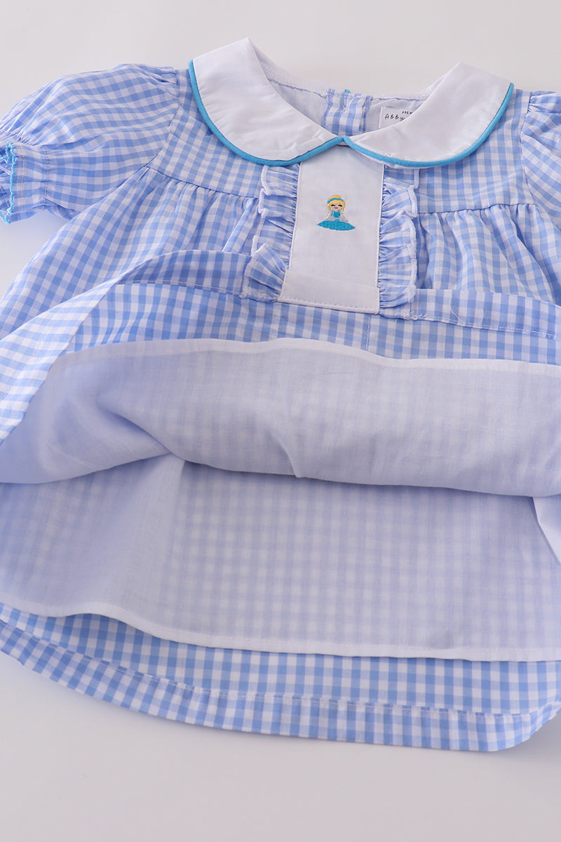 Blue princess pumpkin ruffle set - Aaria Tees Aaria Tees