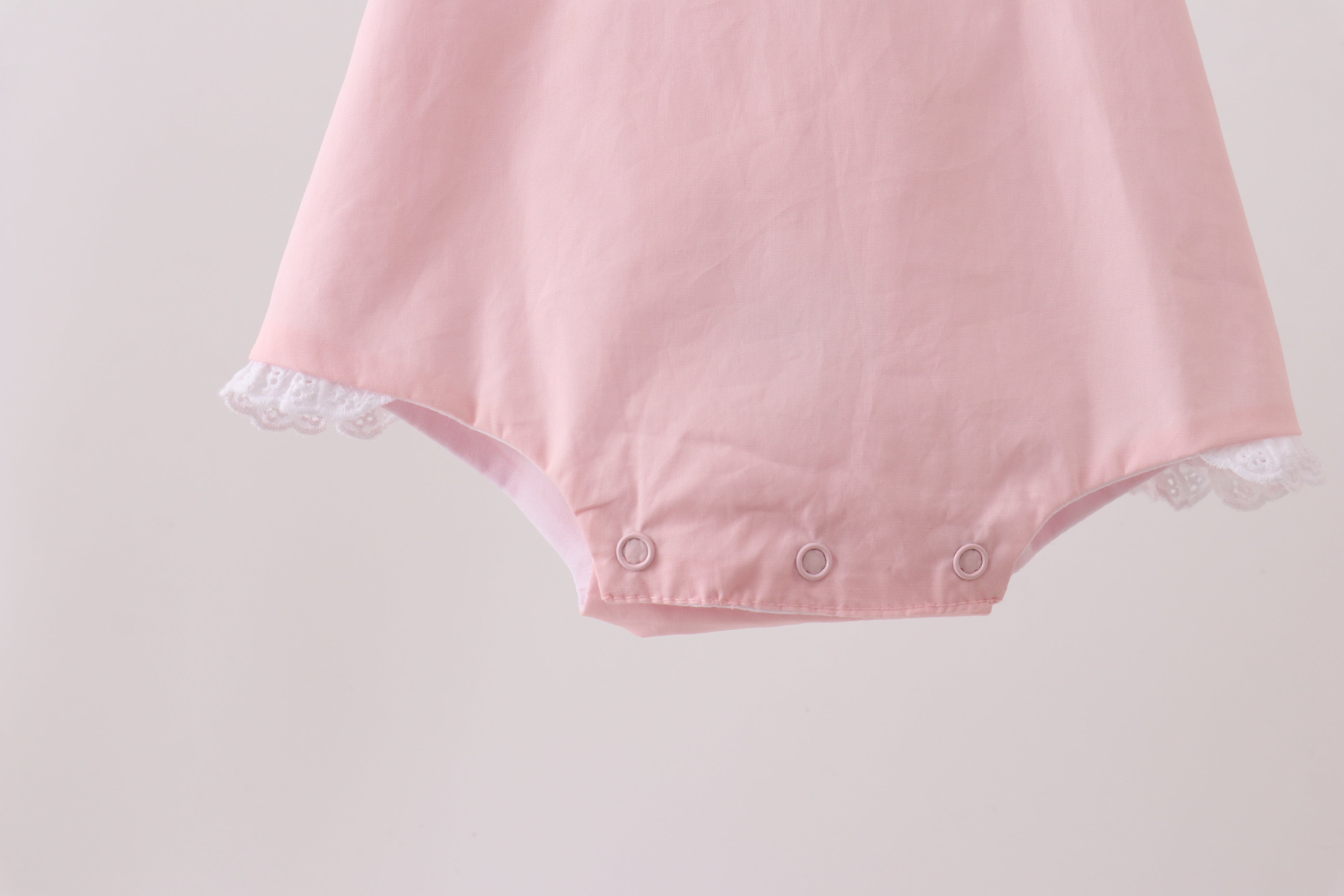 Pink ribbon ruffle bow bubble - Aaria Tees Aaria Tees