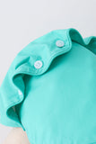 Green ruffle bow bonnet - Aaria Tees Aaria Tees