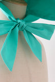 Green ruffle bow bonnet - Aaria Tees Aaria Tees