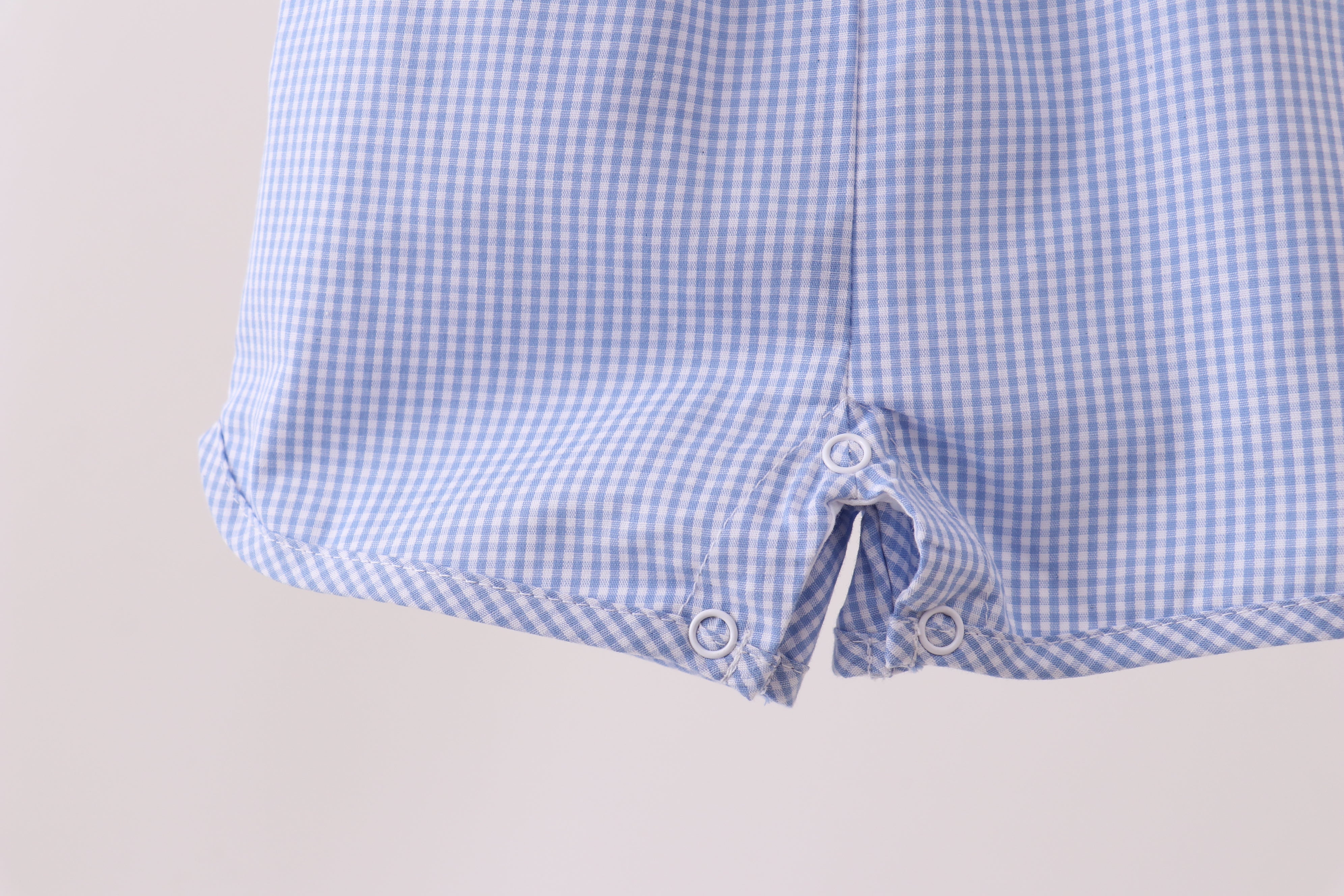 Blue ruffle bow bubble - Aaria Tees Aaria Tees